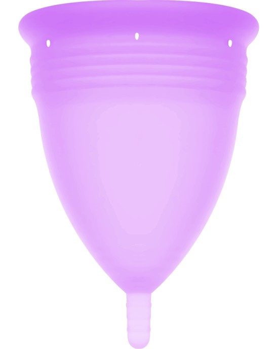 Stercup MENSTRUAL CUP SIZE L PURPLE COLOR FDA SILICONE