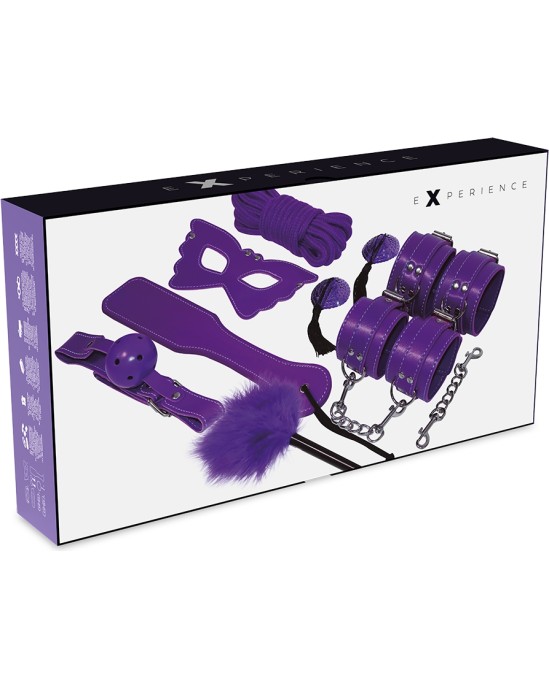 Experience BDSM FETIŠU KOMPLEKTS PURPU SĒRIJA