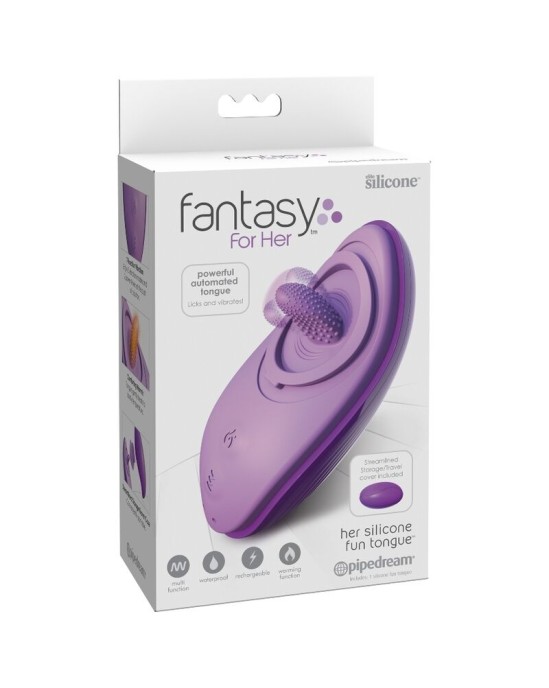 Fantasy For Her HER SILICONE FUN TONGUE violets