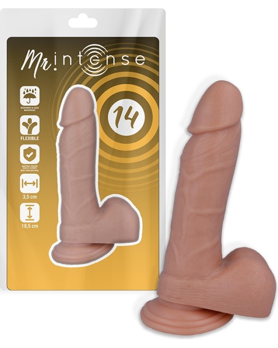 Mr. Intense MR INTENSE - 14 REALISTIC COCK 18.5 -O- 3.8CM