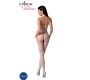 Passion Woman Bodystockings PASSION - BS100 WHITE BODYSTOCKING ONE SIZE