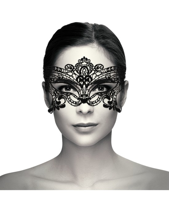 Coquette Accessories COQUETTE CHIC DESIRE - WIDE BLACK LACE MASK