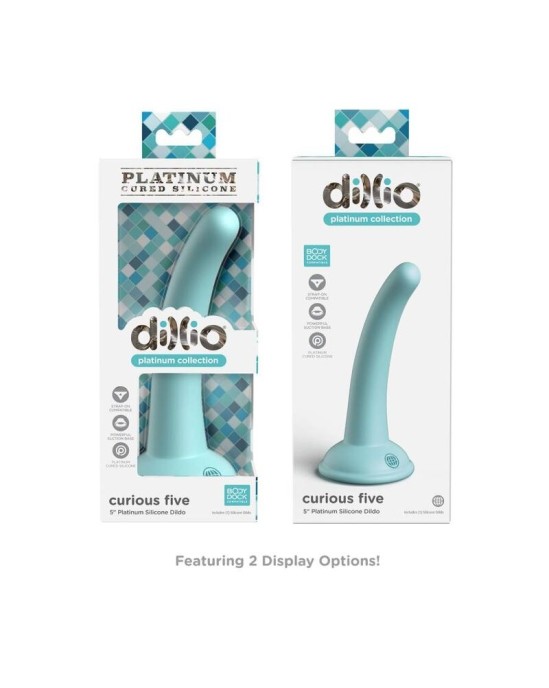 Dillio Dildo 12,7 CM zaļš