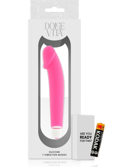 Dolce Vita REALISTIC rozā SILICONE