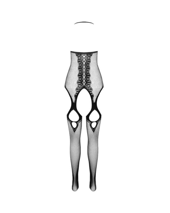 Passion Woman Bodystockings PASSION - EKO KOLEKCIJA BODYSTOCKING ECO BS013 BLACK