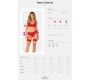 Obsessive Sets OBSESSIVE - AMOR CHERRIS SET 3 PIECES S/M