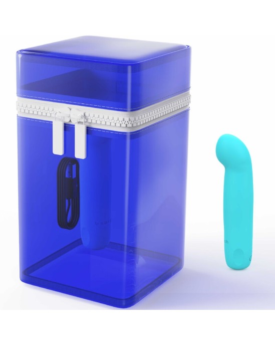 B Swish BCUTE CURVE INFINITE CLASSIC LIMITED EDITION SILICONE RECHARGEABLE VIBRATOR ELECTRIC BLUE