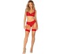 Obsessive Sets OBSESSIVE - AMOR CHERRIS SET 3 PIECES S/M