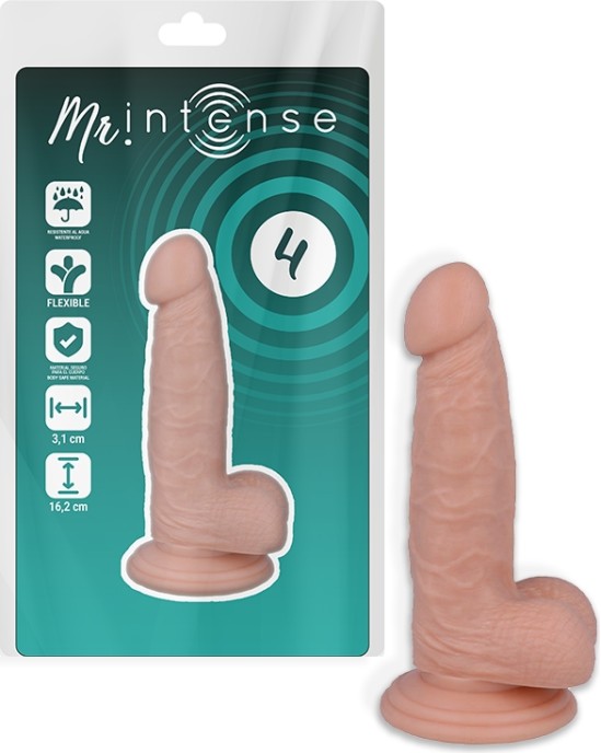 Mr. Intense MR INTENSE - 4 РЕАЛИСТИЧЕСКИХ ПЕТУЯ 16,2 -O- 3,1 СМ