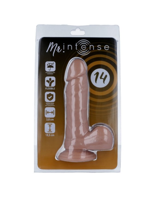 Mr. Intense MR INTENSE - 14 REALISTIC COCK 18.5 -O- 3.8CM