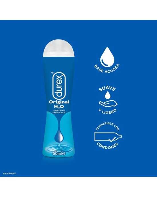 Durex Lubes DUREX - НАТУРАЛЬНАЯ СМАЗКА DUREX PLAY H2O 50 МЛ