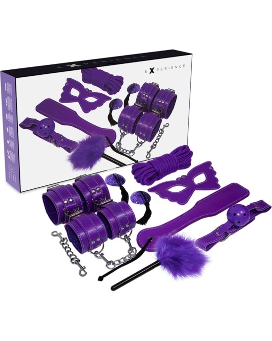 Experience BDSM FETIŠU KOMPLEKTS PURPU SĒRIJA
