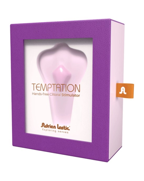 Adrien Lastic TEMPTATION PINK CLITORIS STIMULATOR — BEZMAKSAS LIETOTNE