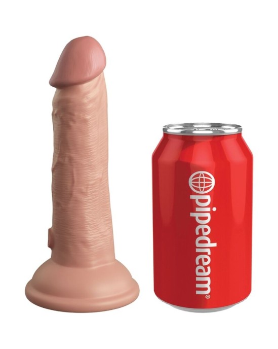 King Cock ELITE - REALISTIC SILICONE DILDO 15.2 CM