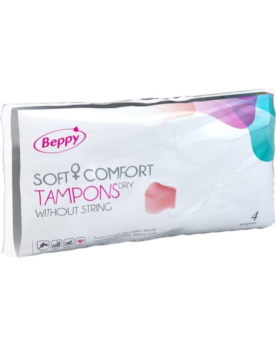 Beppy SOFT-COMFORT TAMPONS DRY 4 UNITS