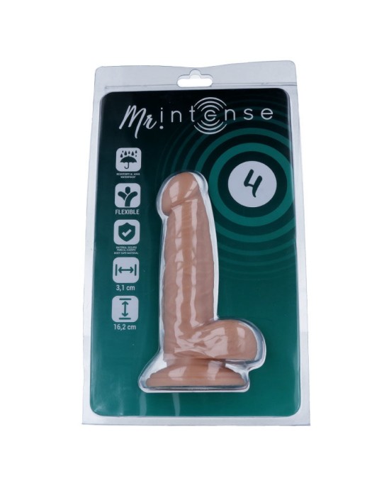 Mr. Intense MR INTENSE - 4 РЕАЛИСТИЧЕСКИХ ПЕТУЯ 16,2 -O- 3,1 СМ