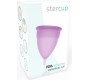 Stercup MENSTRUAL CUP SIZE L PURPLE COLOR FDA SILICONE