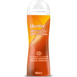 Durex Lubes DUREX - 2 IN 1 SENSUAL MASSAGE YLANG YLANG 200 ML