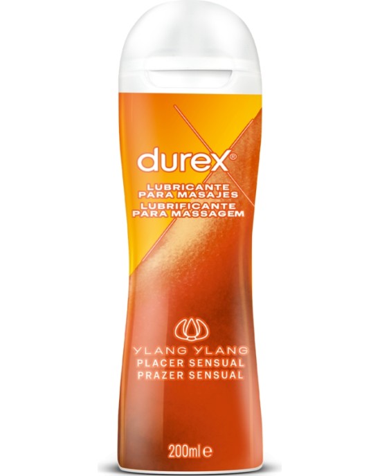 Durex Lubes DUREX - 2 IN 1 SENSUAL MASSAGE YLANG YLANG 200 ML