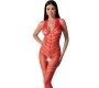 Passion Woman Bodystockings PASSION - BS100 BODYSTOCKING RED ONE SIZE