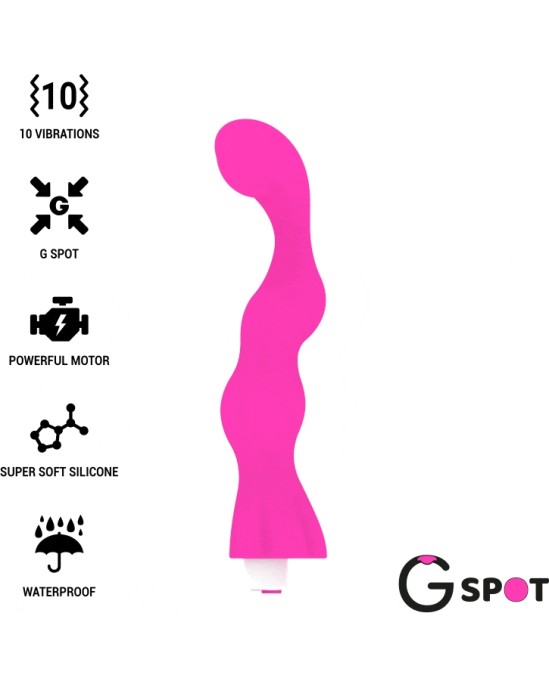 G-Spot ДЖОРДЖ ВИБРАТОР ГУМ РОЗОВЫЙ