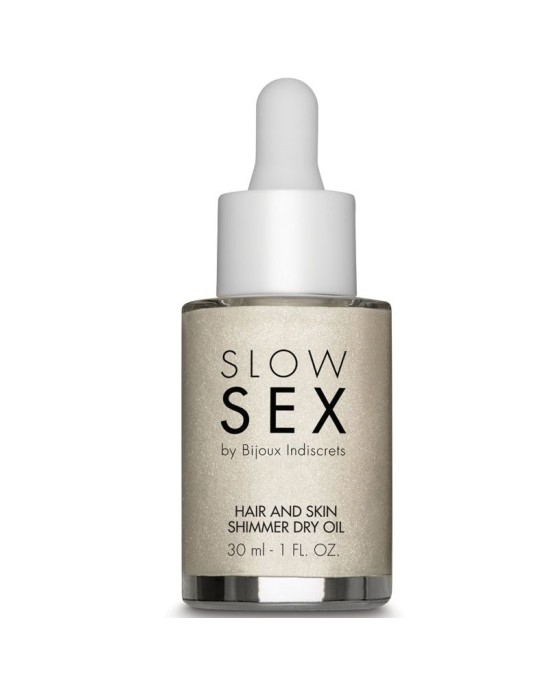 Bijoux Slow Sex MATU UN ĀDAS SHIMMER DRY EĻĻA 30 ML