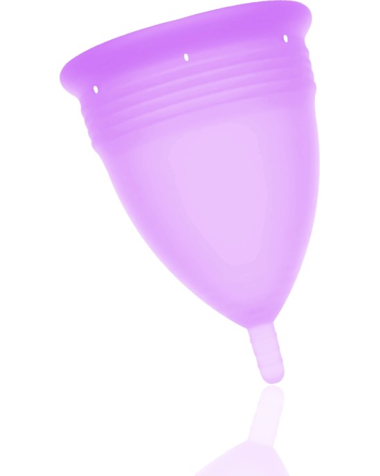 Stercup MENSTRUAL CUP SIZE L PURPLE COLOR FDA SILICONE