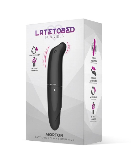 Latetobed Morton Easy Quick Stimulator Black