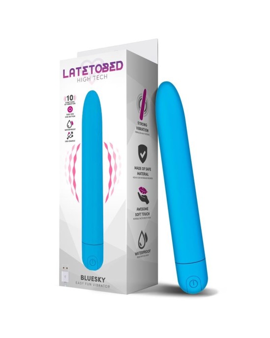 Latetobed Bluesky Vibe 10 функций 18,5 см USB Mate синий