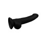 Chisa Dildo Trooper 8 Liquid Silicone Black