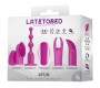 Latetobed 4Fun Vibrating Bullet and 4 Sleeves USB Waterproof Silicone