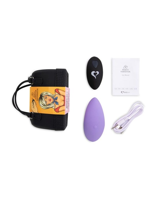 Feelztoys Biksīšu Vibe tālvadības vibrators violets