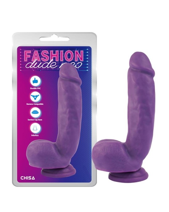 Chisa Dual Density Violeta dildo 8.2