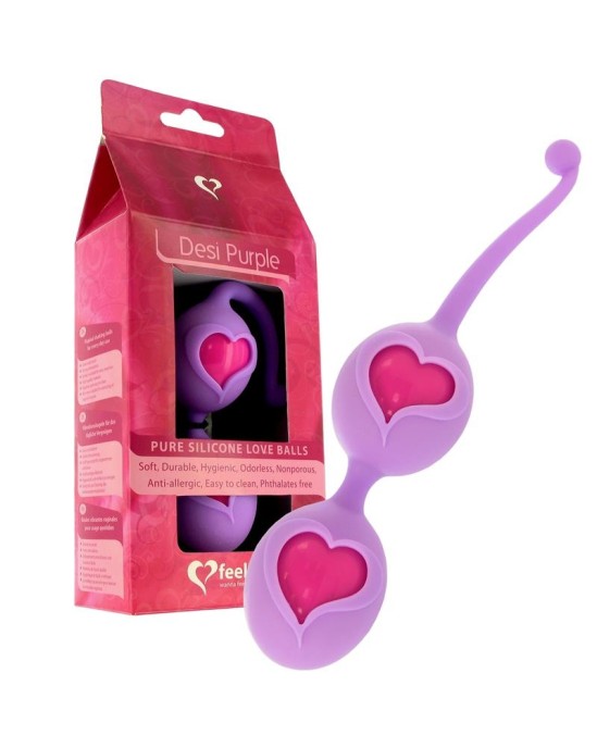 Feelztoys Desi Love Balls Purple