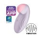 Satisfyer Tropu uzgalis ar APP Connect Lilac