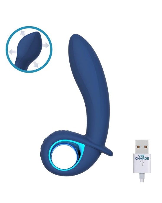 Intoyou Alpha Advanced Vibe with Inflatable and Vibration Function USB Silicone