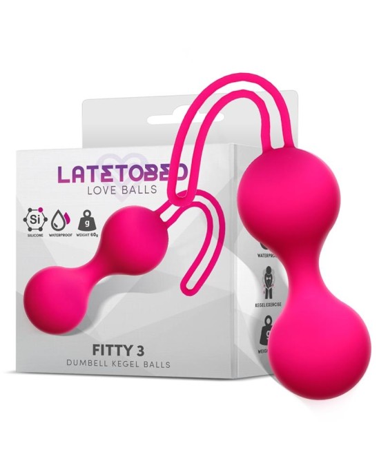 Latetobed Fitty 3 - hanteles Kegel Balls 62 gr