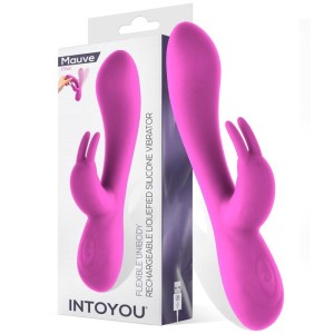 Intoyou Mauve Unibody sašķidrinātā silikona Vibe USB rozā krāsā