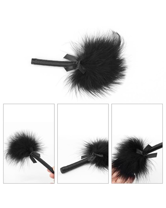 Lovetoy Комплект для бондажа Deluxe с вибратором, черный