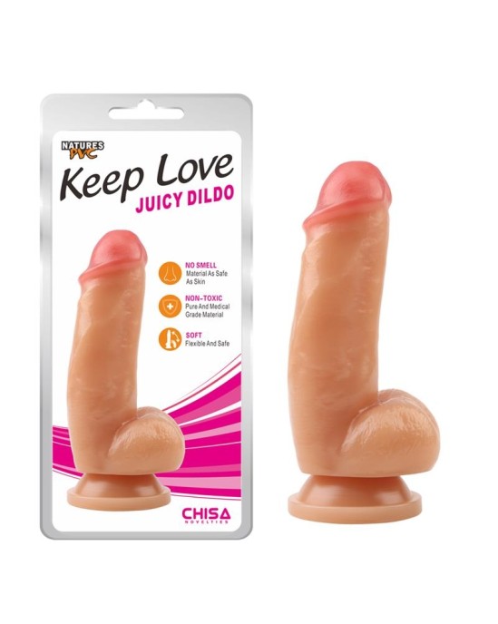 Chisa Dildo Juicy 18.5 x 5 cm Flesh