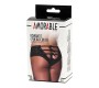 Amorable Wide Panties Corset Type Black One Size