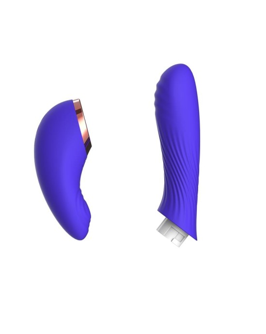 Action Rayden Detachable Rotating Beads Vibrator with Pulsation Two Positions