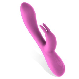 Intoyou Mauve Unibody Liquefied Silicone Vibe USB Pink