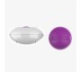 A-Gusto Vibrating Egg with Remote Control USB Purple