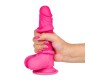 Liketrue Slidy Realistic Dildo Dual Layer Retractable and Adjustable 7