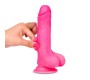 Liketrue Slidy Realistic Dildo Dual Layer Retractable and Adjustable 7