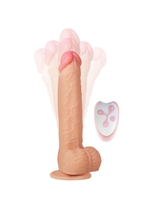 Centauro Cesur 3.0 Realistic Dildo Vibrating, Wavy, 360? and Up-and-Down Movement Remote Control USB