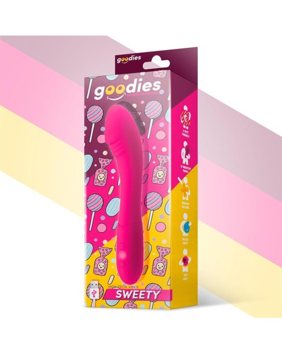 Goodies Sweety G-Spot Vibe USB silikona fuksija