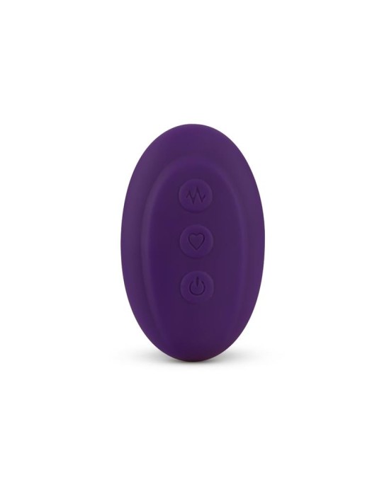 Feelztoys Virpuļpulse, rotējošs truša vibrators un tālvadības pults violets