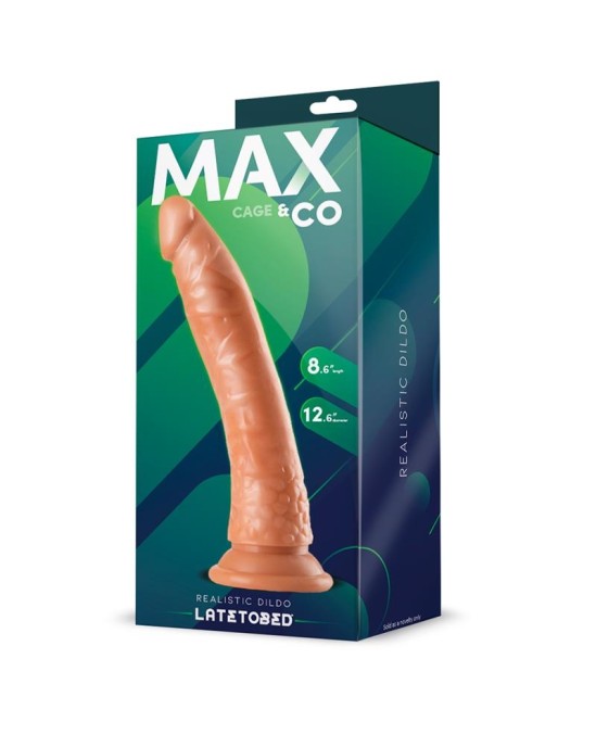 Max & Co Cage Realistic Dildo Flesh 8,65 - 22 см